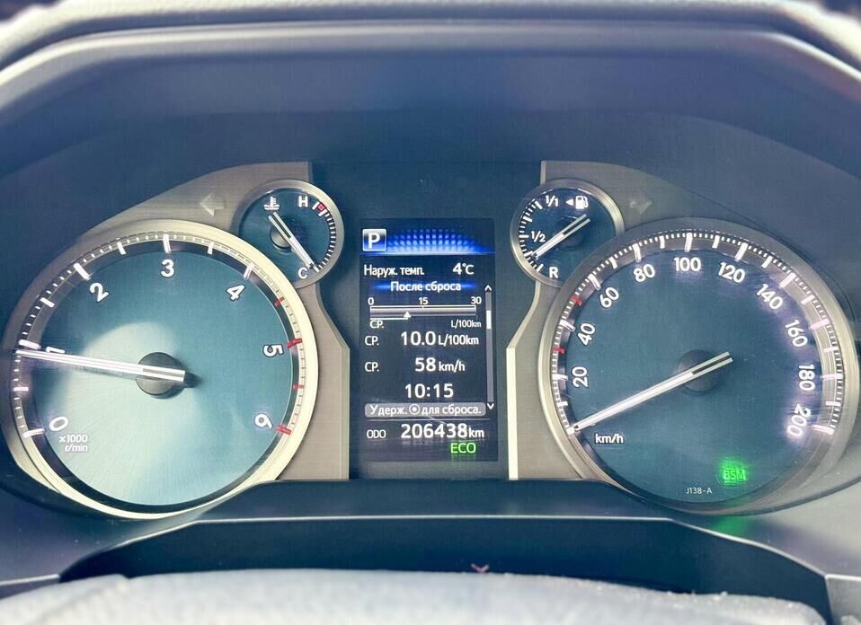 Toyota Land Cruiser Prado, 150 Series Рестайлинг 2 2.8d AT (177 л.с.) 4WD