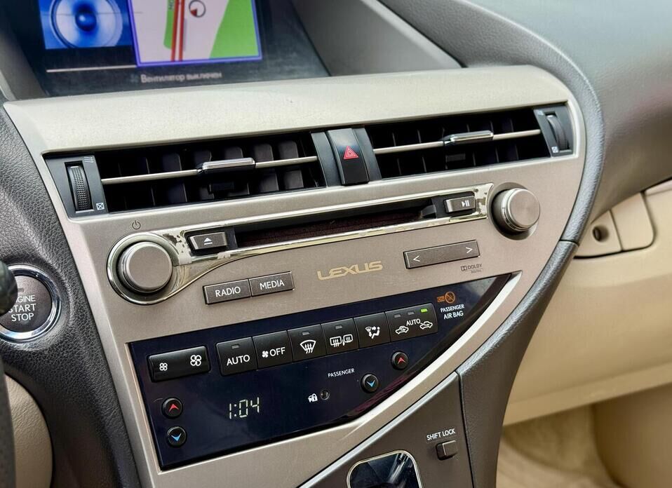 Lexus RX, III Рестайлинг 350 3.5 AT (277 л.с.)