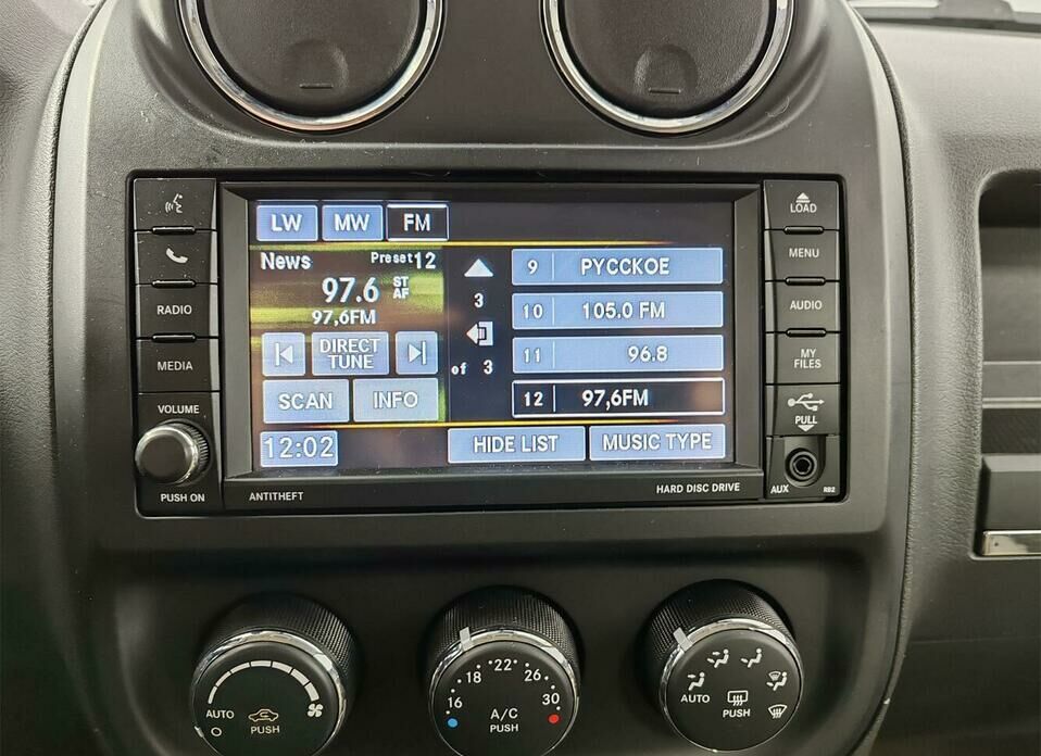Jeep Compass 2.4 CVT (170 л.с.) 4WD