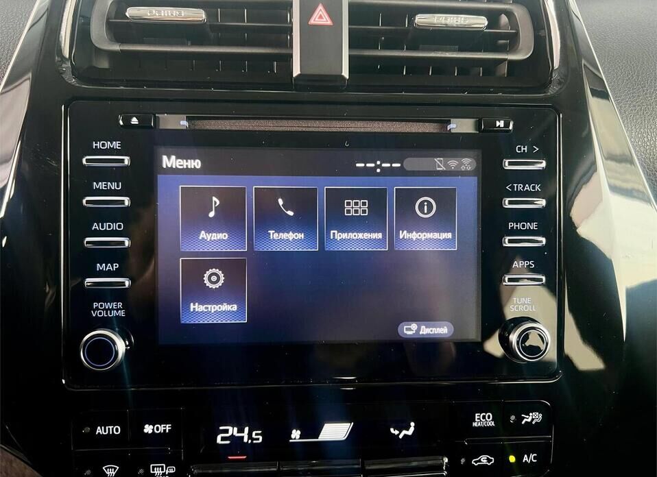 Toyota Prius, IV Рестайлинг (XW50) 1.8hyb AT (98 л.с.)