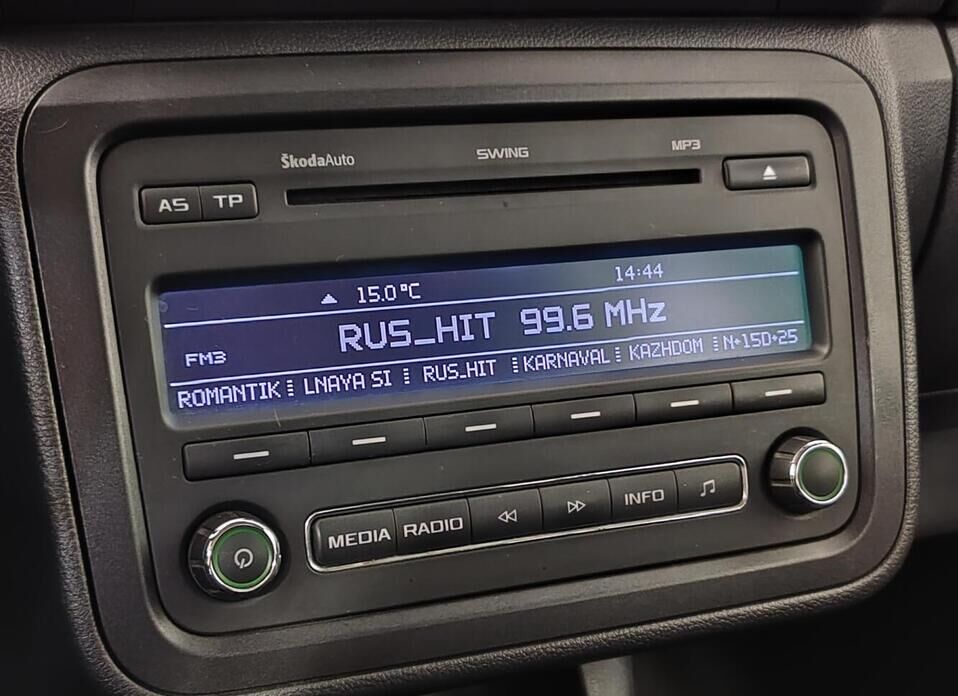 Skoda Fabia, II Рестайлинг 1.6 AT (105 л.с.)