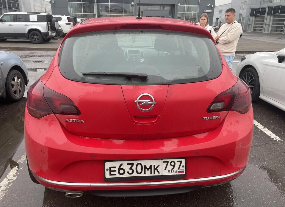 Opel Astra, J Рестайлинг 1.4 AT (140 л.с.)