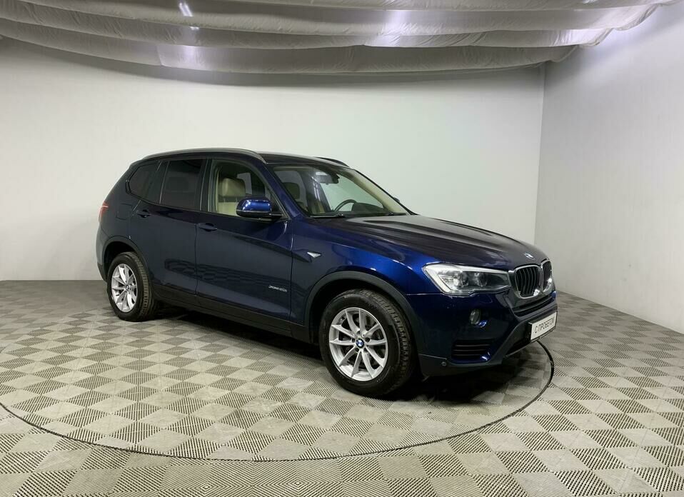 BMW X3 20i xDrive 2.0 AT (184 л.с.) 4WD