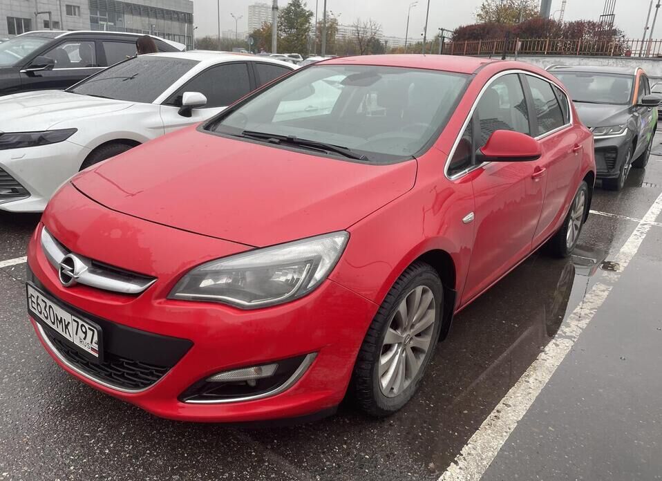 Opel Astra, J Рестайлинг 1.4 AT (140 л.с.)