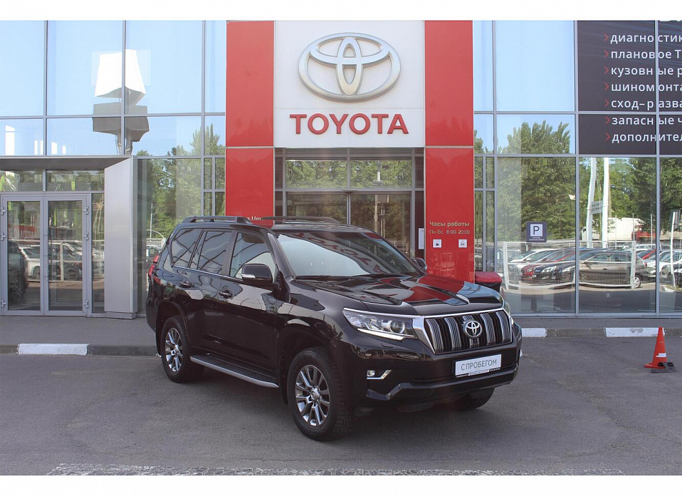 Toyota Land Cruiser Prado, 150 Series Рестайлинг 2 2.8d AT (177 л.с.) 4WD