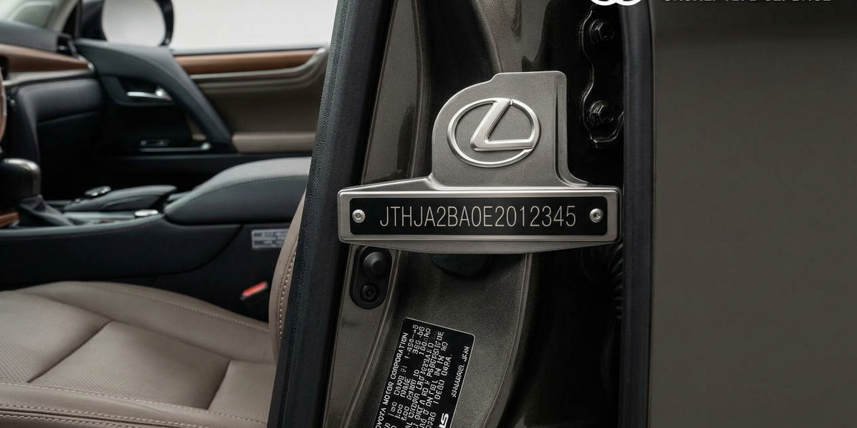 Как расшифровать VIN автомобилей Lexus