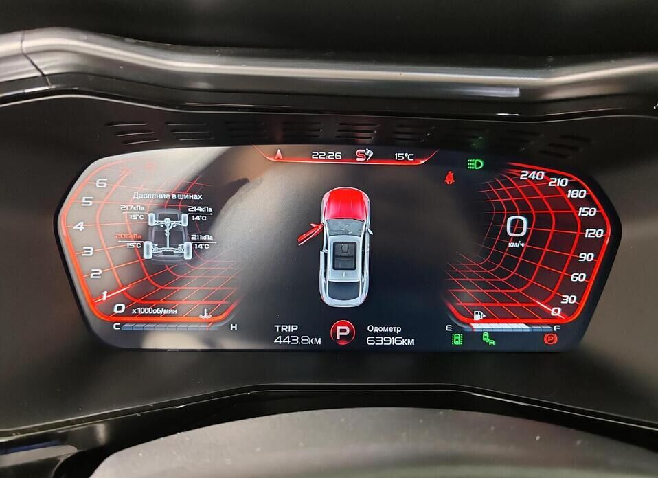 Geely Tugella 2.0 AT (238 л.с.) 4WD