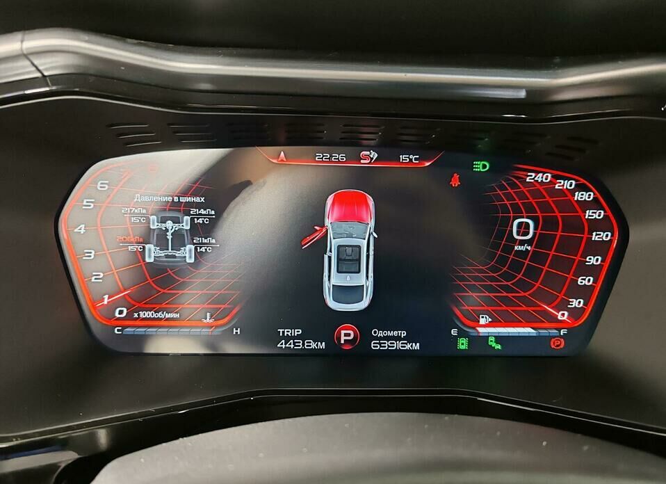 Geely Tugella 2.0 AT (238 л.с.) 4WD