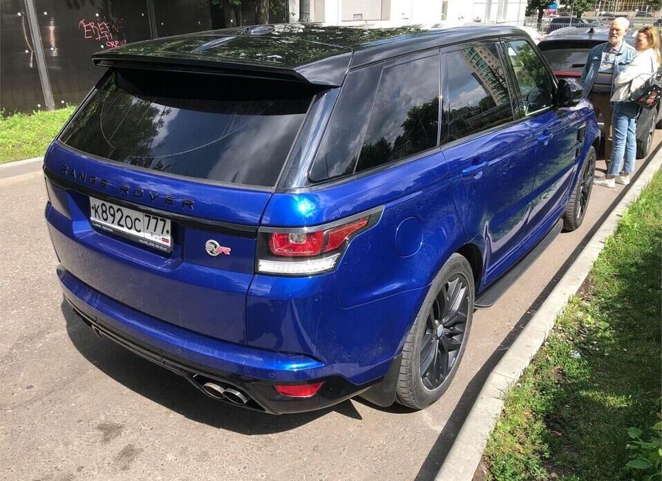 Land Rover Range Rover Sport SVR 5.0 AT (550 л.с.) 4WD