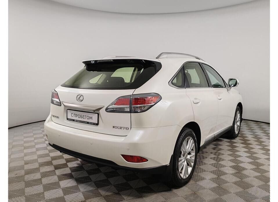 Lexus RX, III Рестайлинг 270 2.7 AT (188 л.с.)
