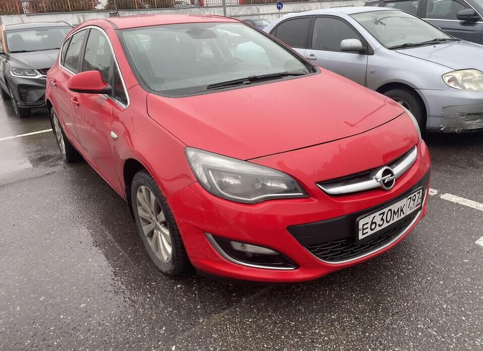 Opel Astra, J Рестайлинг 1.4 AT (140 л.с.)