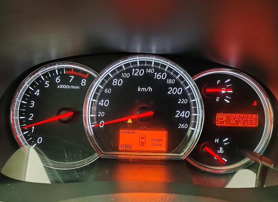 Nissan Teana 2.5 CVT (182 л.с.)