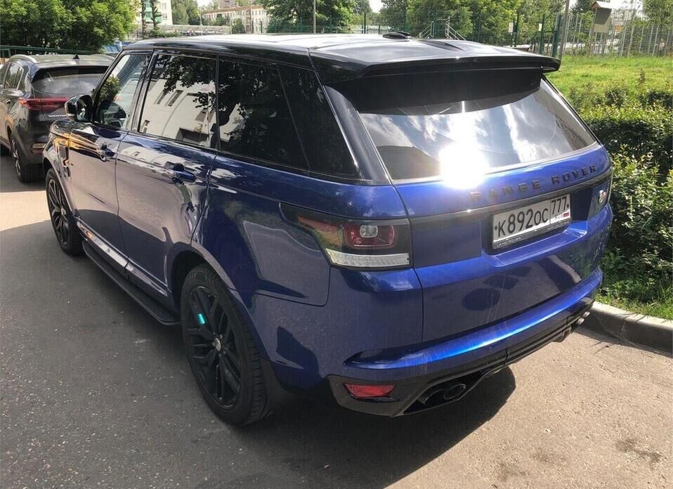 Land Rover Range Rover Sport SVR 5.0 AT (550 л.с.) 4WD