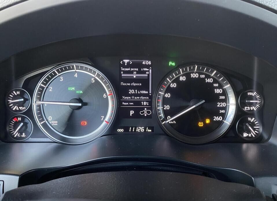 Lexus LX, III Рестайлинг 2 570 5.7 AT (367 л.с.) 4WD