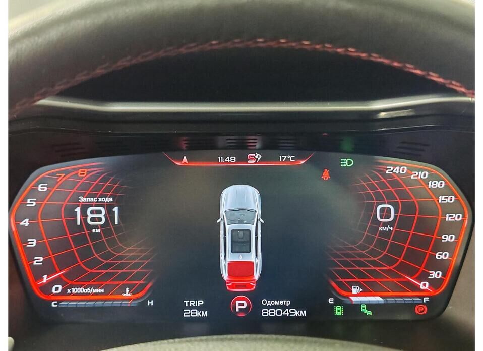 Geely Tugella, I Рестайлинг 2.0 AT (238 л.с.) 4WD