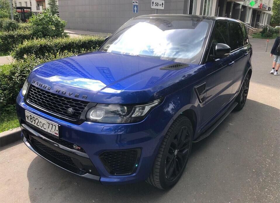 Land Rover Range Rover Sport SVR 5.0 AT (550 л.с.) 4WD