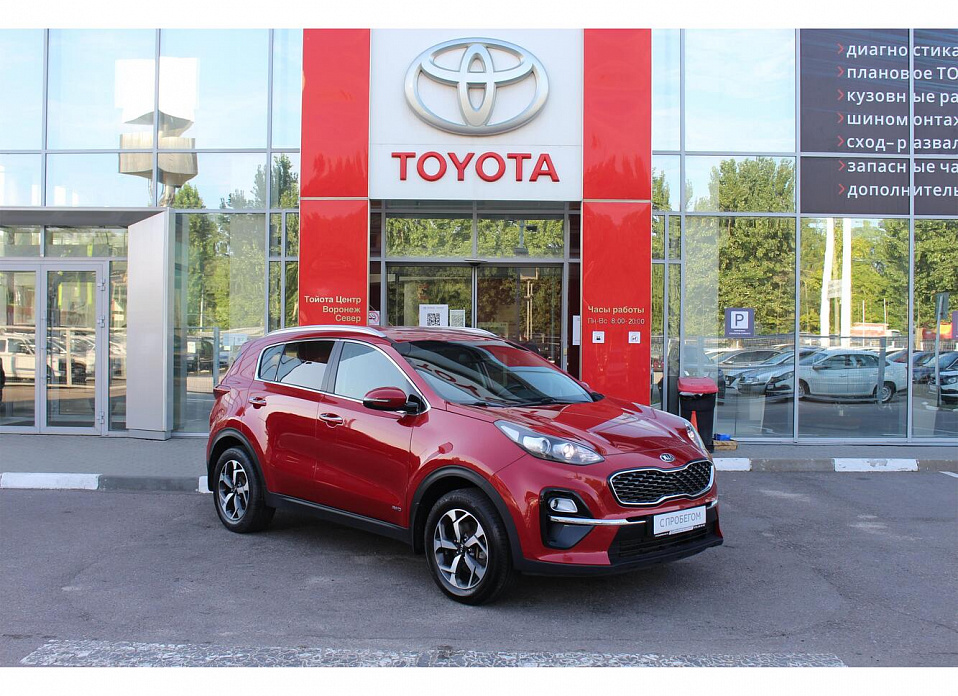 Kia Sportage, IV Рестайлинг 2.0 AT (150 л.с.) 4WD