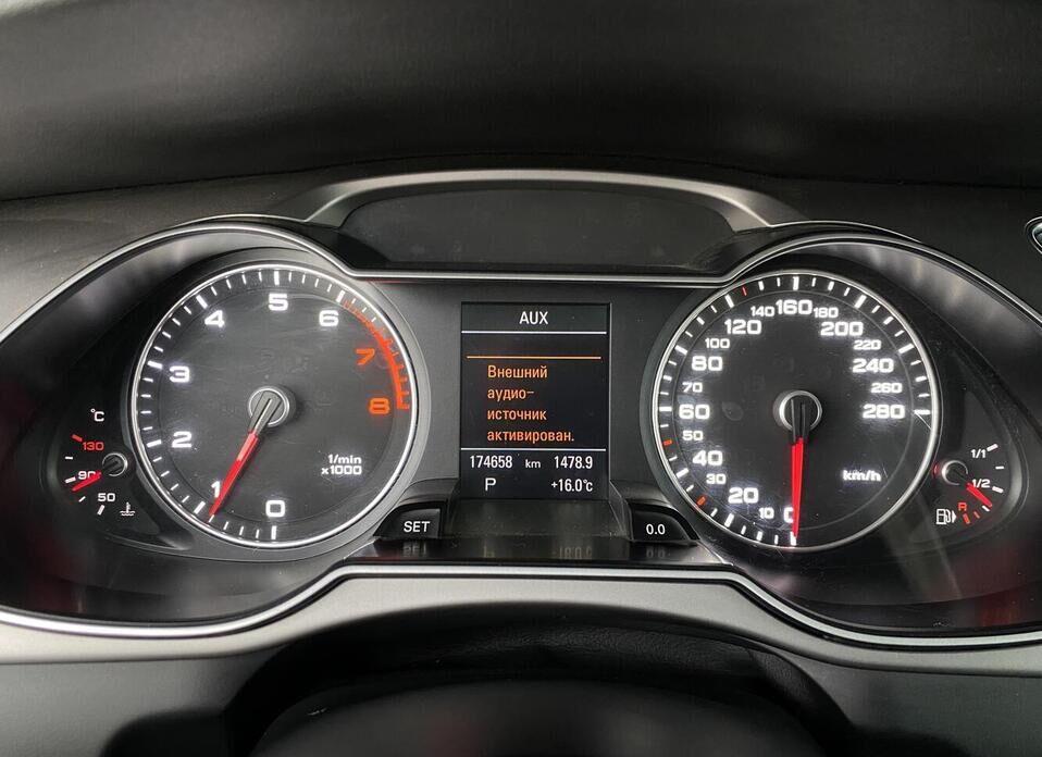 Audi A4, IV (B8) Рестайлинг 1.8 CVT (170 л.с.)