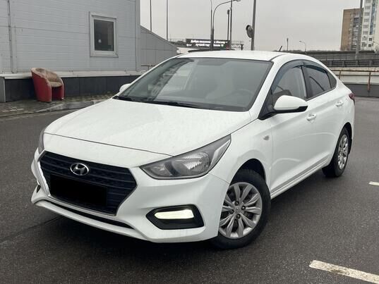 Hyundai Solaris, 2018&nbsp;г., 204&nbsp;549&nbsp;км