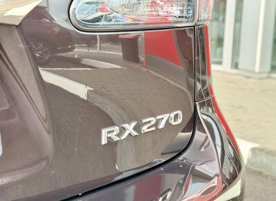 Lexus RX, III Рестайлинг 270 2.7 AT (188 л.с.)