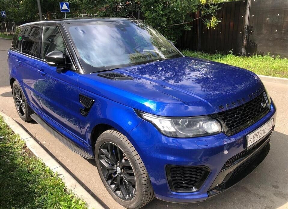Land Rover Range Rover Sport SVR 5.0 AT (550 л.с.) 4WD