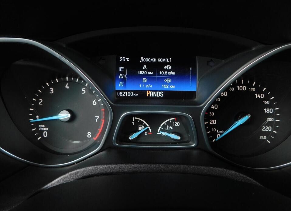 Ford Focus, III Рестайлинг 1.6 AMT (125 л.с.)