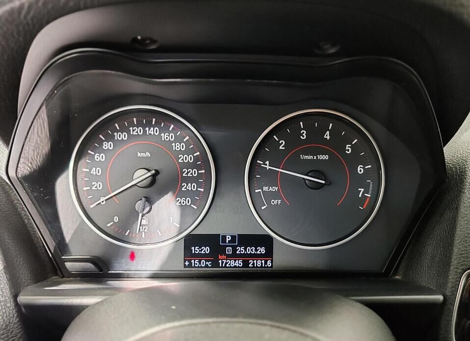 BMW 1 серии, II (F20/F21) 116i 1.6 AT (136 л.с.)