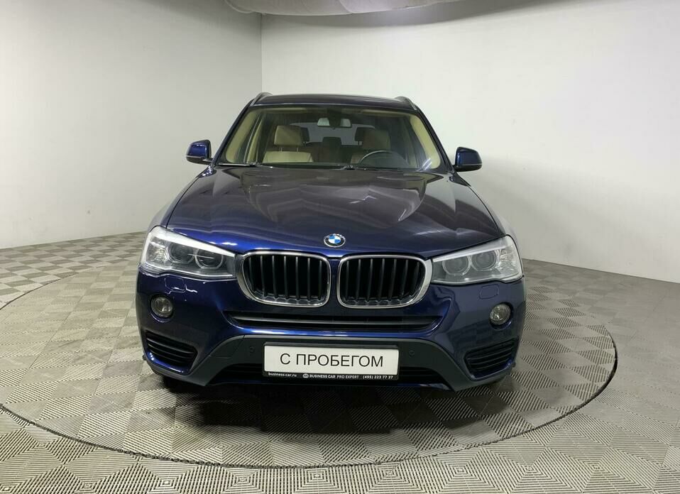 BMW X3 20i xDrive 2.0 AT (184 л.с.) 4WD