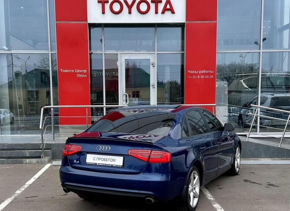 Audi A4, IV (B8) Рестайлинг 3.0 AMT (272 л.с.) 4WD