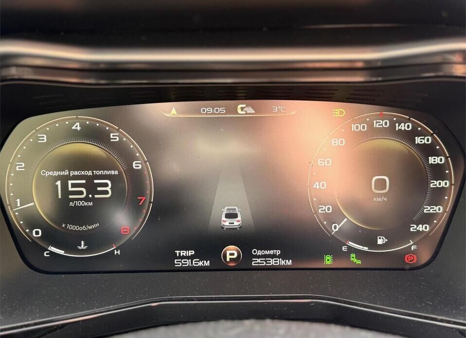 Geely Tugella, I Рестайлинг 2.0 AT (238 л.с.) 4WD