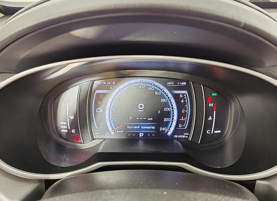 Geely Atlas, I 1.8 AT (184 л.с.) 4WD