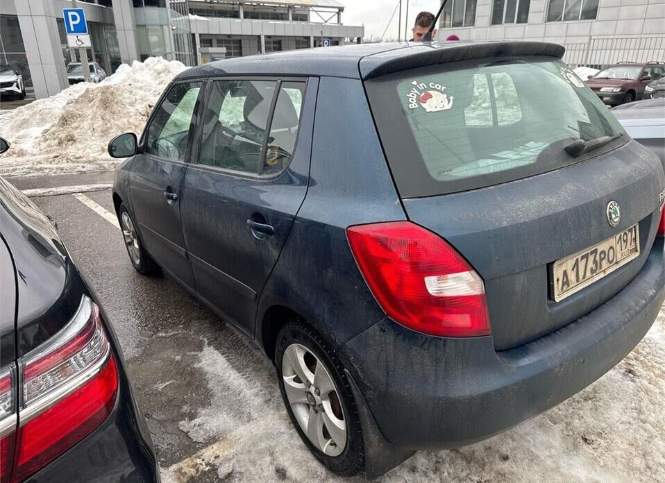 Skoda Fabia, II Рестайлинг 1.6 AT (105 л.с.)